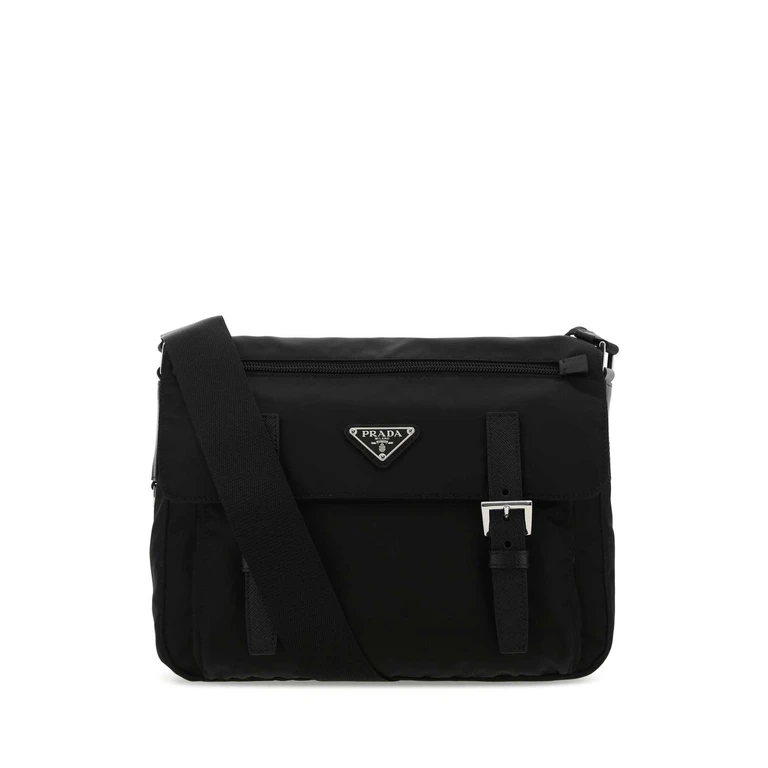 Prada Black Re-Nylon Crossbody Bag F0002 Poliammidericiclata-vitello Borse A Tracolla - Women