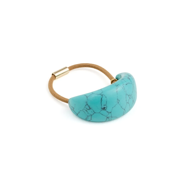 Jennifer Behr Winona Pony Wrap Turquoise One Size