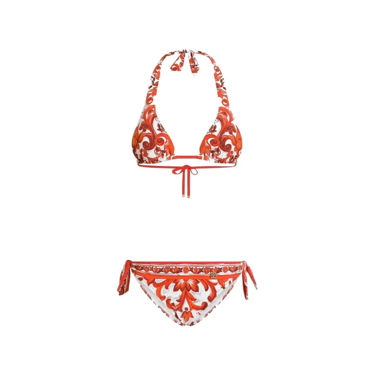 Maiolica-Print Bikini