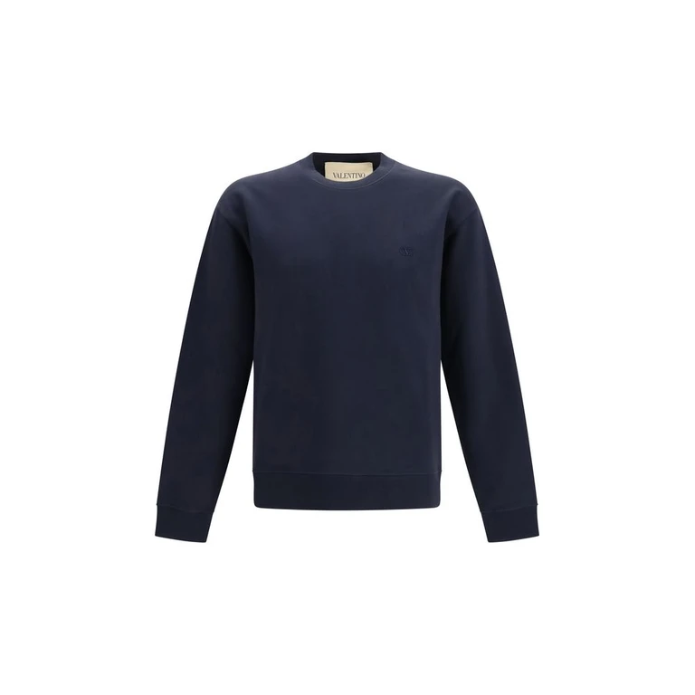 Valentino Blue Cotton Sweatshirt Clothing - Men