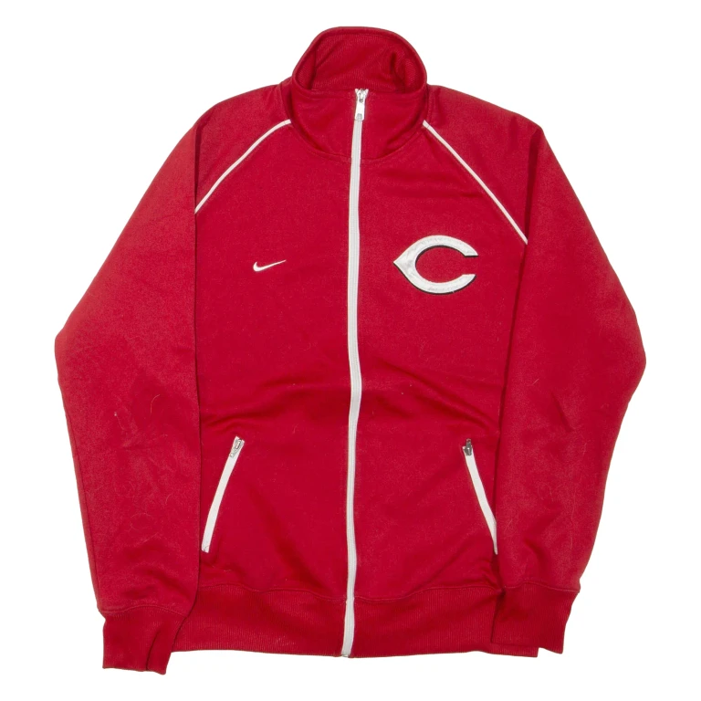 NIKE Mens Track Jacket Red XL