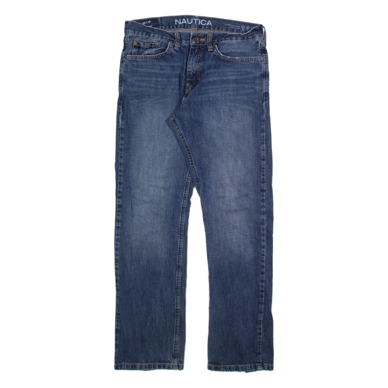 NAUTICA Mens Jeans Blue Regular Straight W30 L32