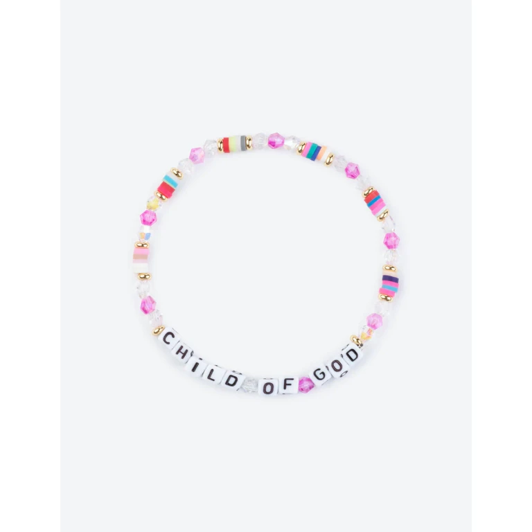 Child of God Letter Bracelet