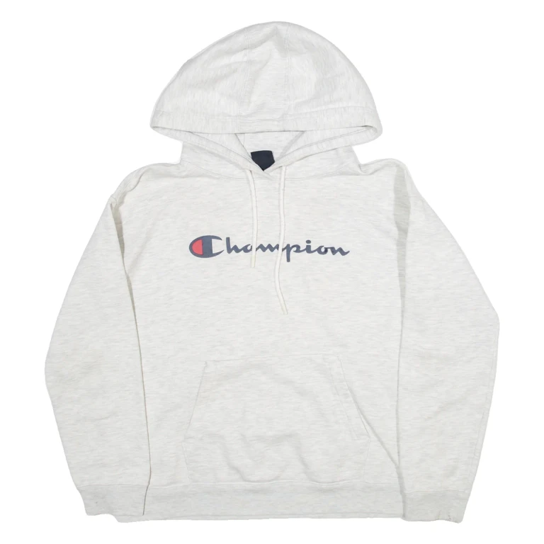 CHAMPION Womens Grey Hoodie M