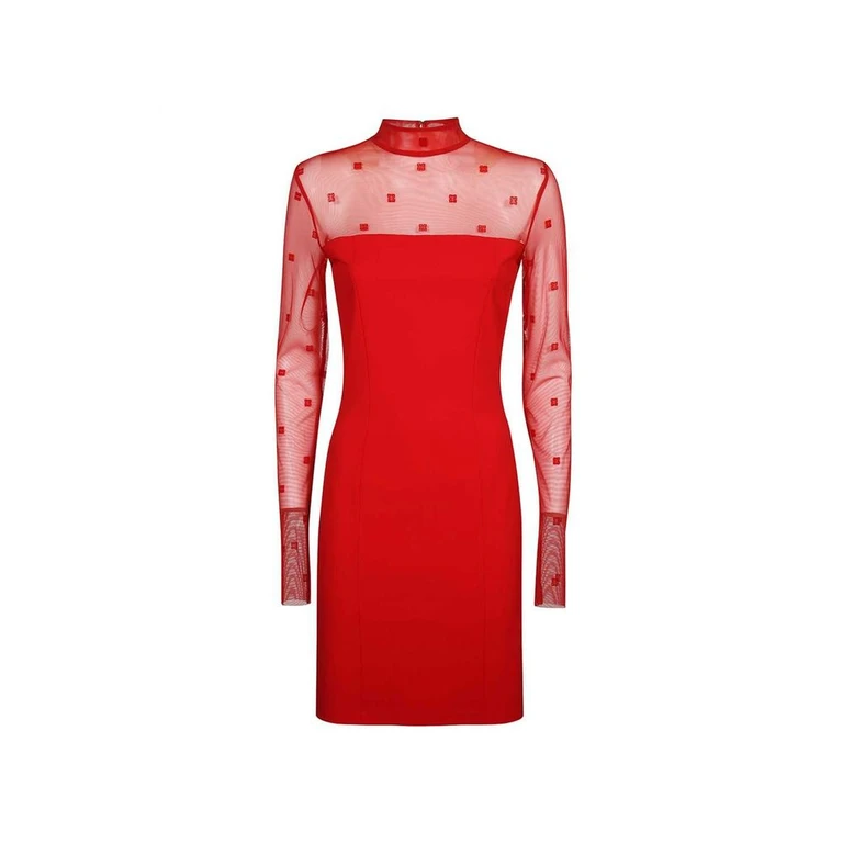 Multicolor Elastane Cocktail Dress - Women