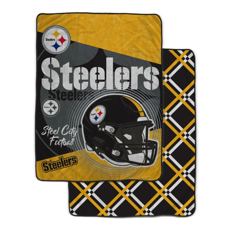 NFL Team Helmet Fleece Blanket 60x80