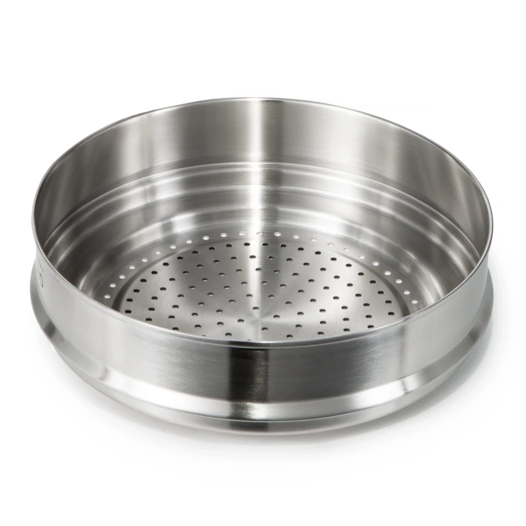 Leo Graphite Recycled 18/10 Stainless Steel Steamer Insert 10"