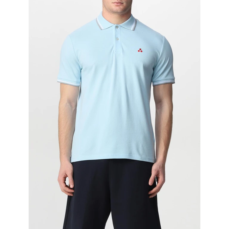 Polo Shirt Men color Sky Blue (PEU352299011991182)