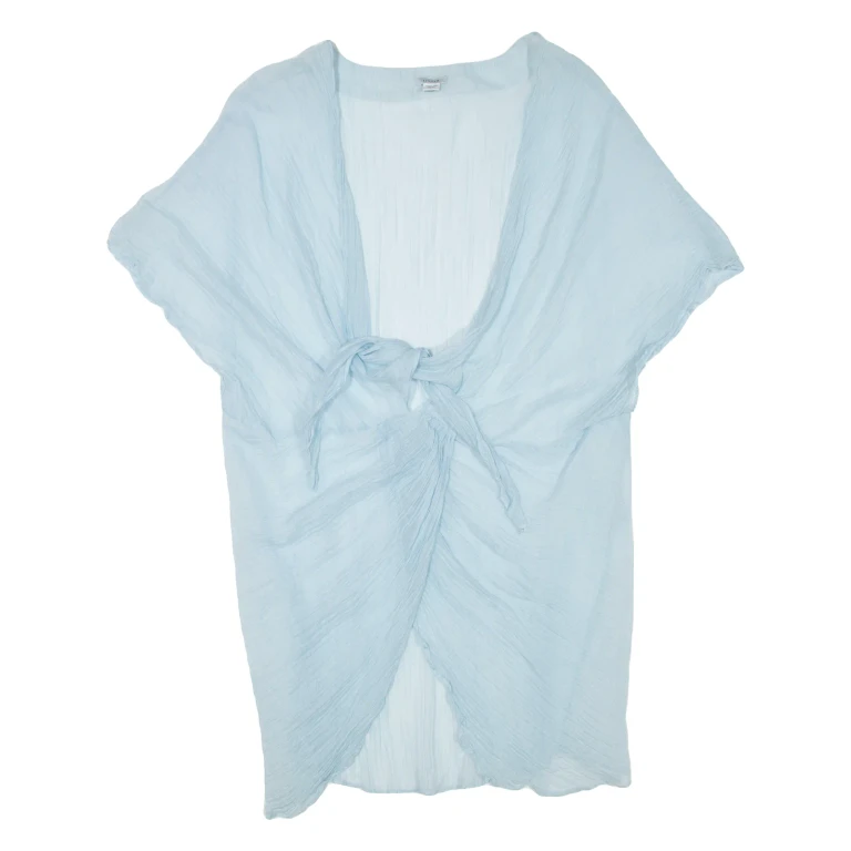 JIGSAW Womens Day Dress Blue Short Sleeve Short L
