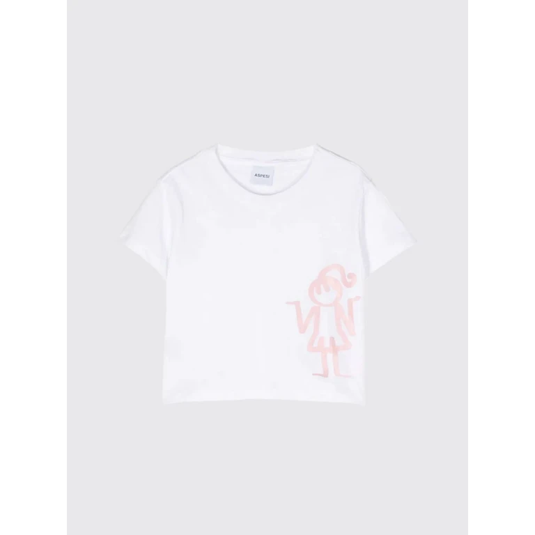 T-Shirt Kids color White (S23006TSM01260165)