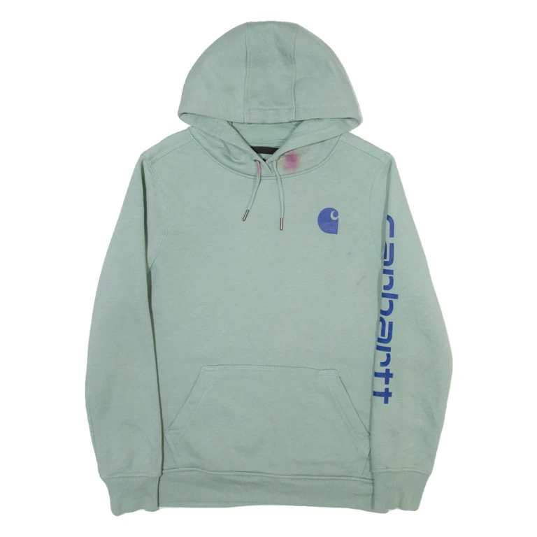 CARHARTT Womens Blue Hoodie M