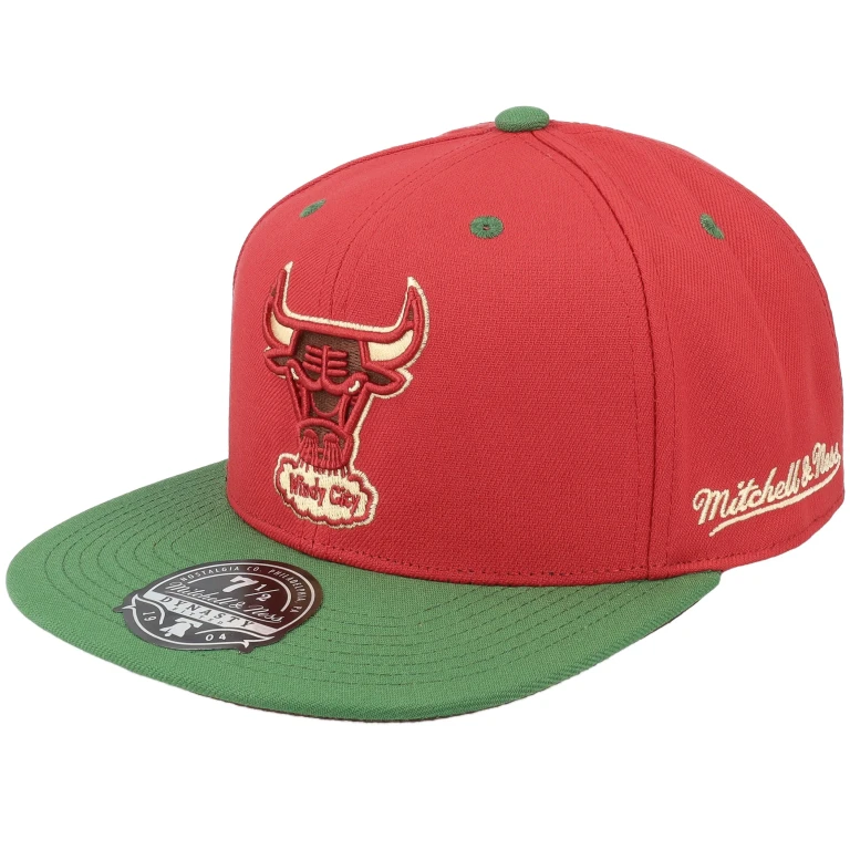 Men's NBA Chicaco Bulls Nightmare Fitted Fitted Caps