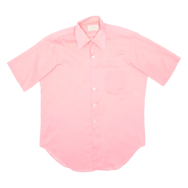 ARROW SURREY Mens Plain Shirt Pink S
