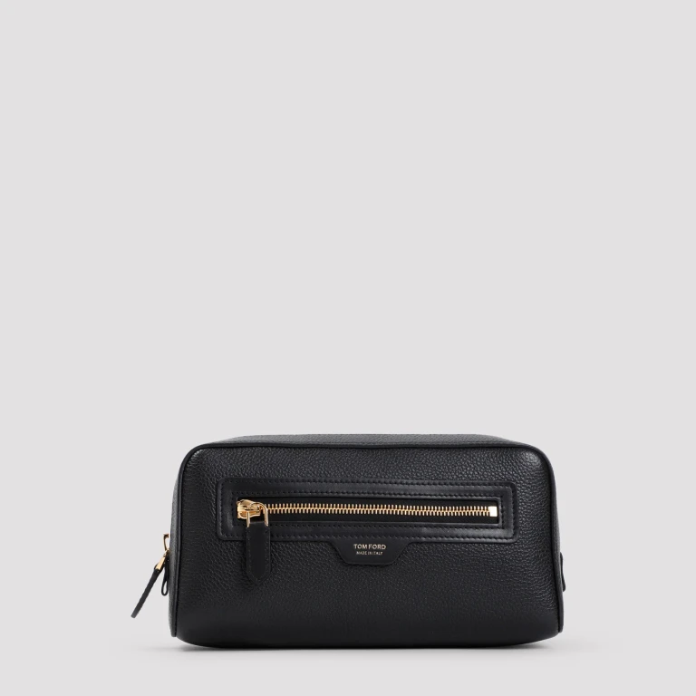TOM FORD - Tom Ford Grained Calf Leather Toiletry Case