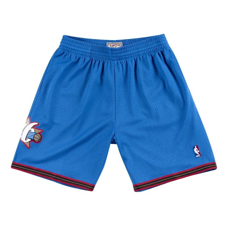 Men's NBA Swingman Alternate Shorts - 76Ers 99-00