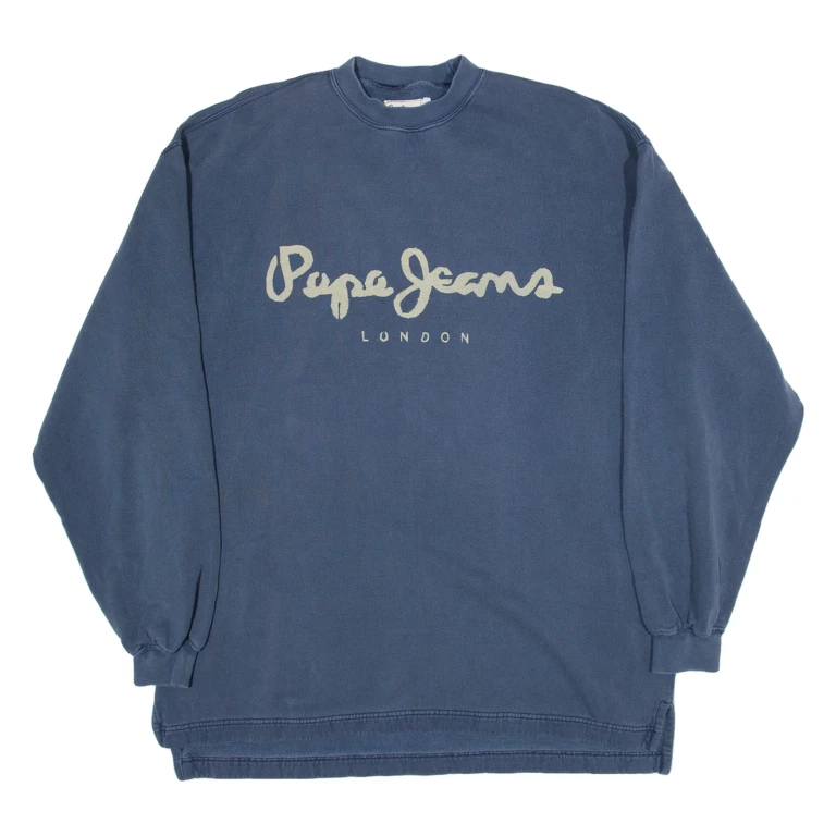 Womens Sweatshirt Blue XL