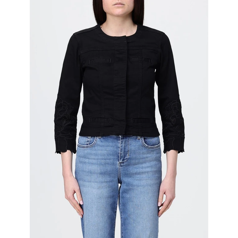 LIU JO Jacket Woman color Black (WA6262T367AP9254)