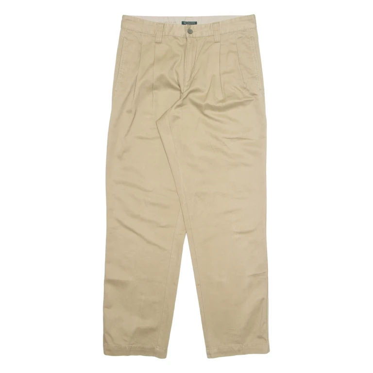 DOCKERS Chino Mens Trousers Beige Regular Straight W32 L33