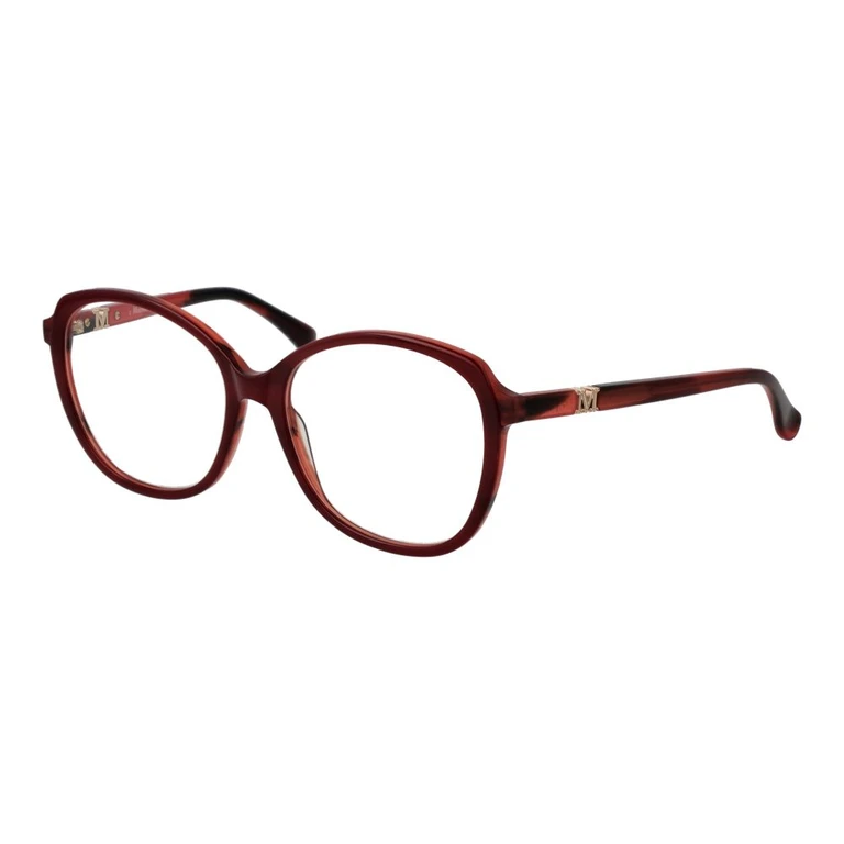 Max Mara Burgundy Plastic Glasses (frames) Accessory - Women
