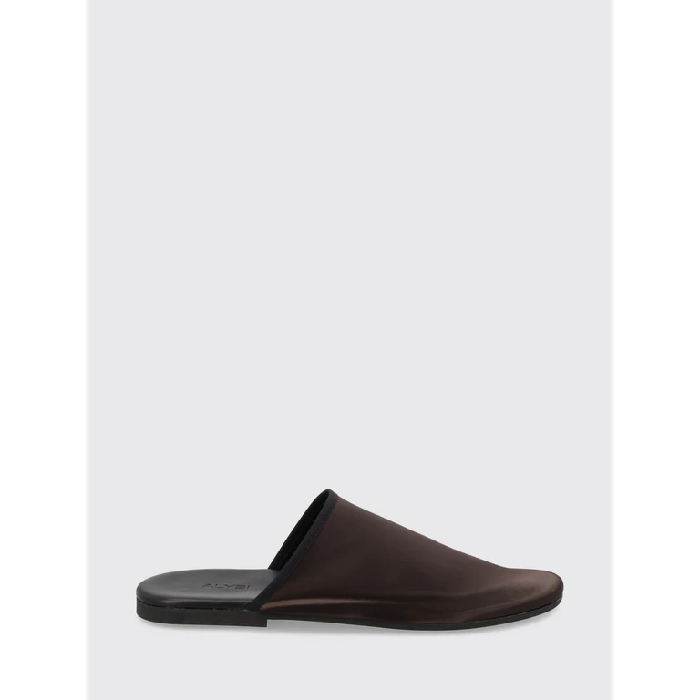 Polyamide Mules with Low Heel and Round Toe (316612P6100MORO)