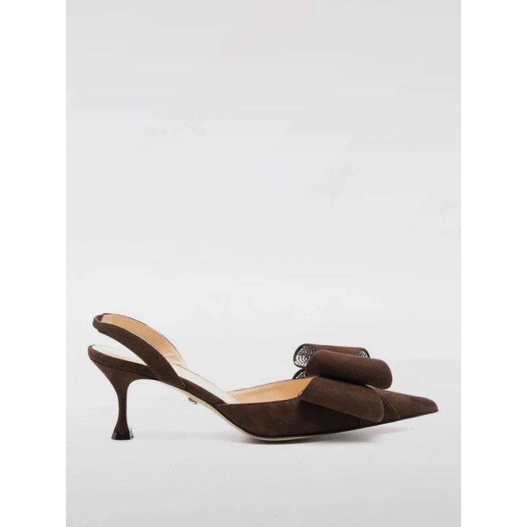 High Heel Shoes Woman color Brown (PF24S057765SUEDKBDARKBROWN)