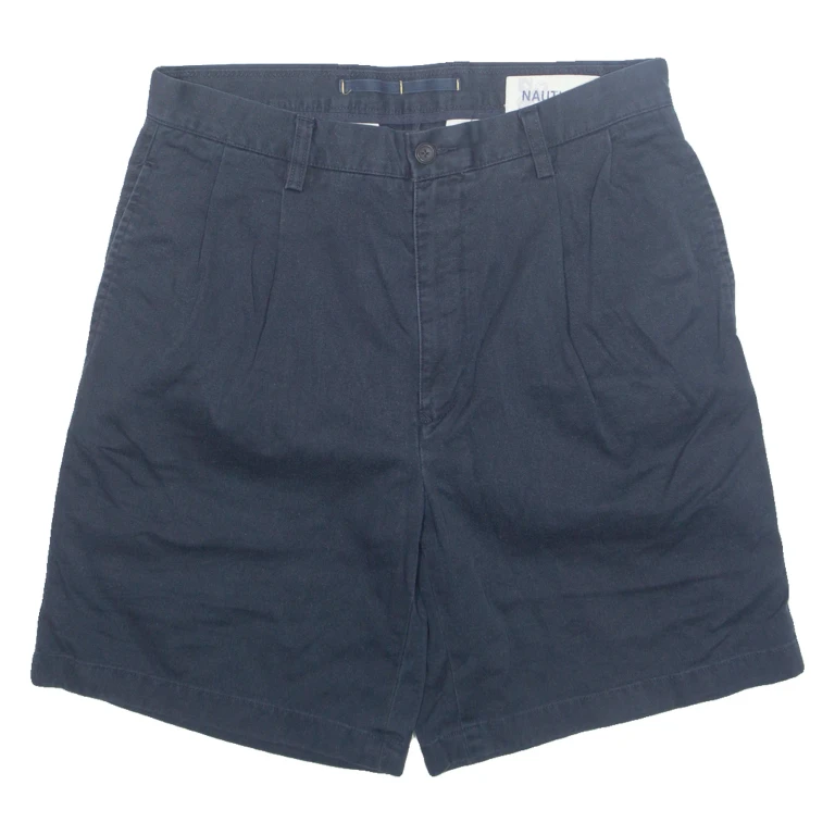 NAUTICA Mens Chino Shorts Blue M W33