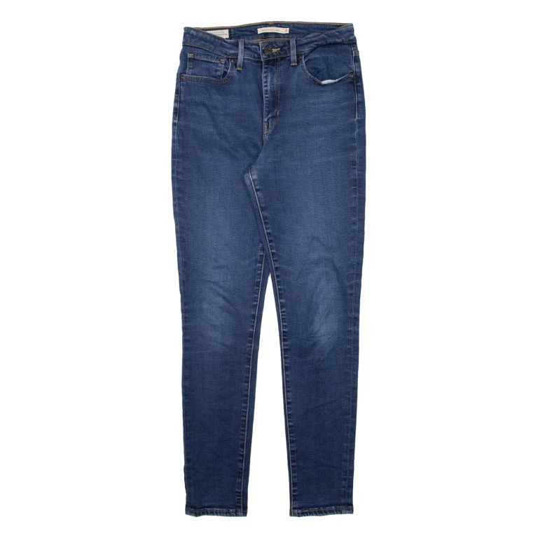 LEVI'S 721 High Rise Womens Jeans Blue Slim Skinny W28 L30