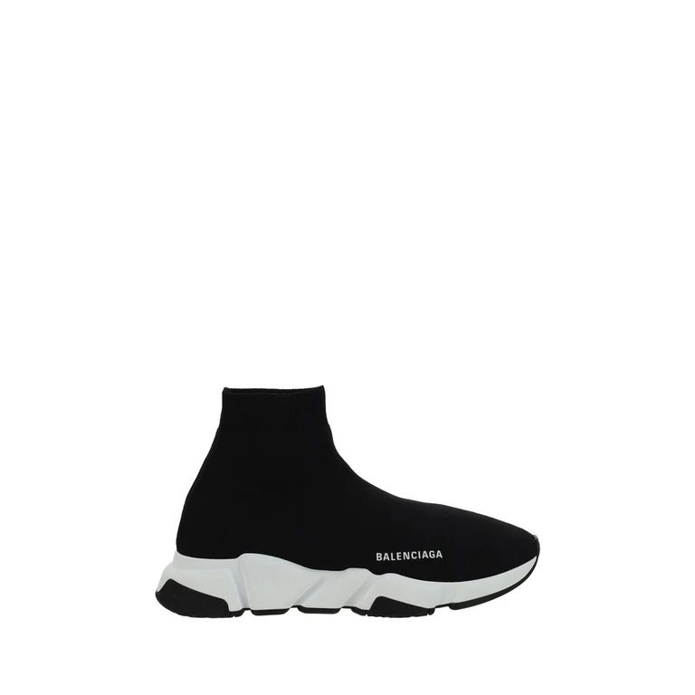 Balenciaga Black Polyester Athletic Sneakers - Men