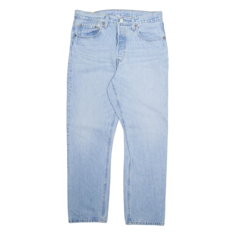 LEVI'S Womens Jeans Blue Regular Straight W30 L27