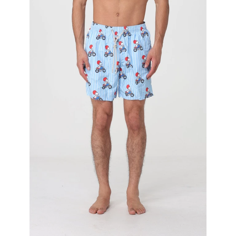 Graphic Print Polyester Swim Shorts (LIG000107957L)