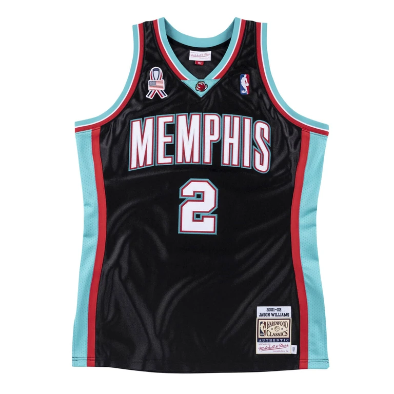 NBA Authentic Jersey Vancouver Grizzlies 01-02 Jason Williams Jerseys