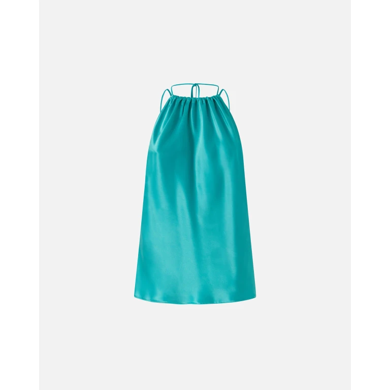Pinko Top in raso con scollo americano