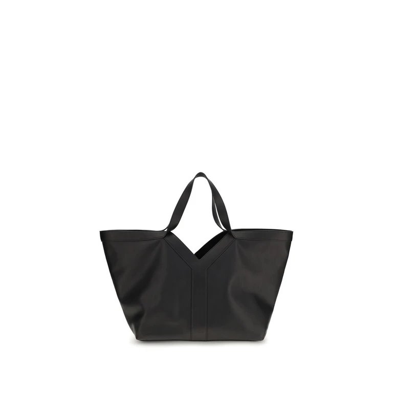 Saint Laurent Black Calf Leather Bos Taurus Shoulder Bag - Women