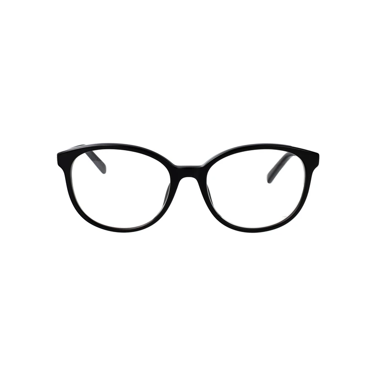 Gucci Gg1996o 001 Black-black-transparent Recycled Acetate Optical - Women