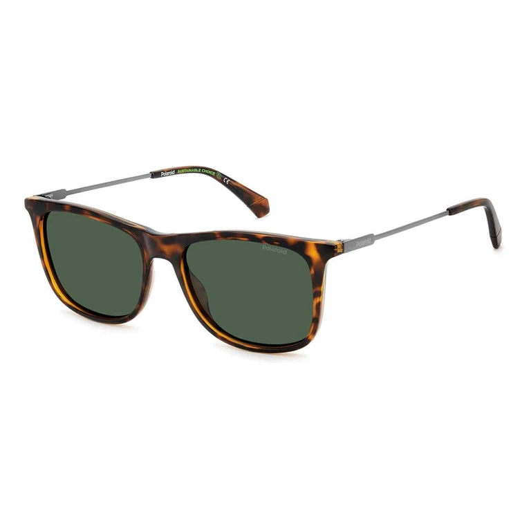Polarized Green Square Mens Sunglasses PLD 4145/S/X 0086/UC 55