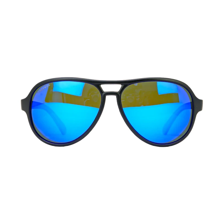 Casino (Black/Blue Mirror Polarized Lens)
