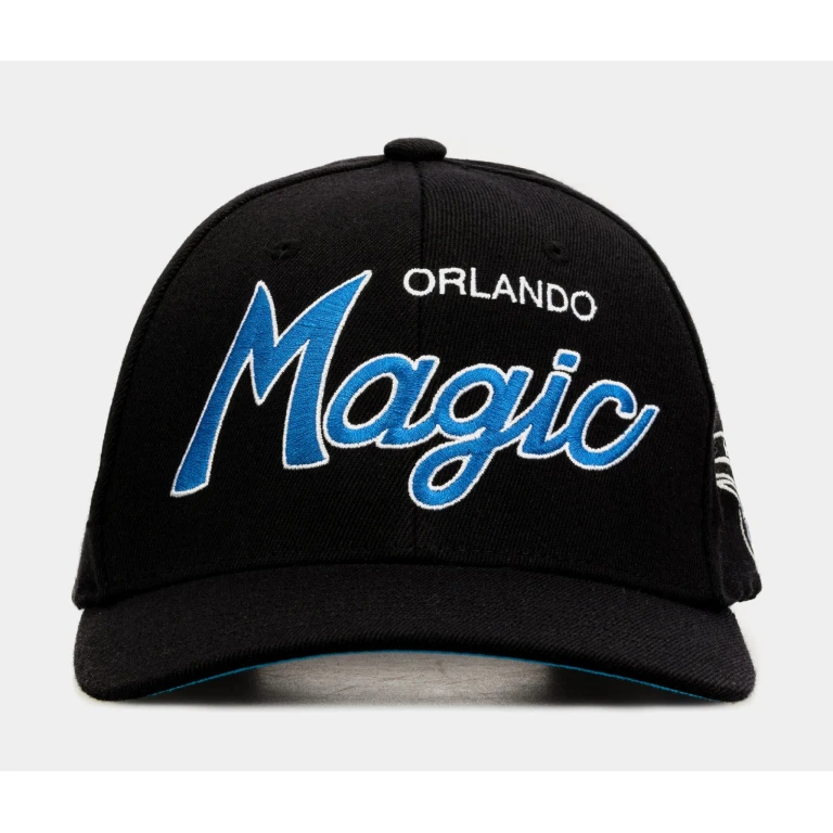 Men's NBA Team Script 2.0 Stretch Snapback Magic Snapback Caps