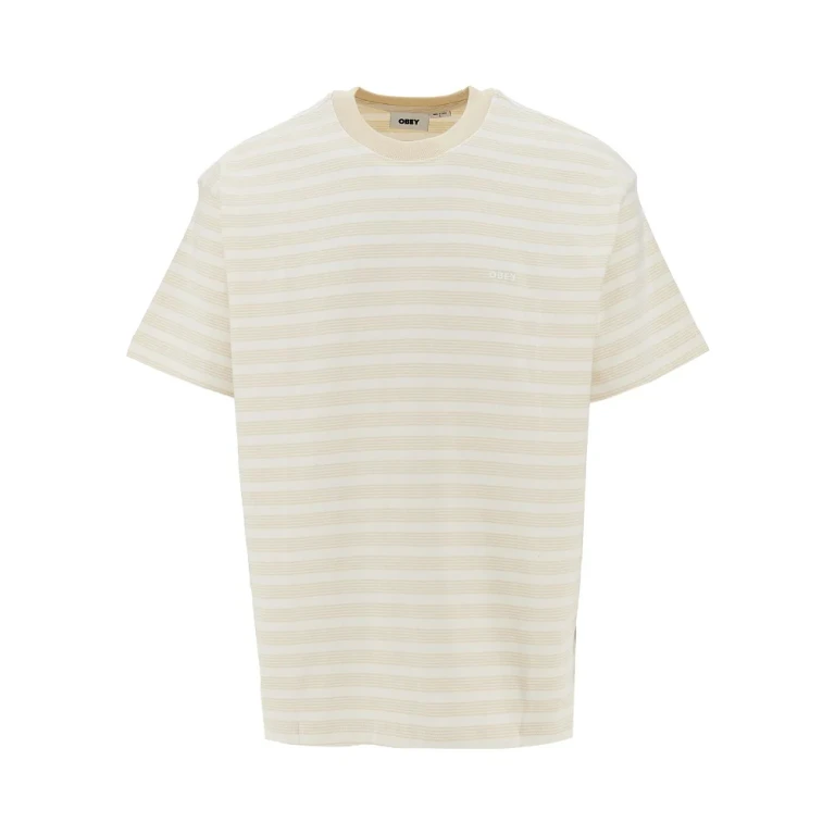 OBEY 'Cordell' striped T-shirt Man S