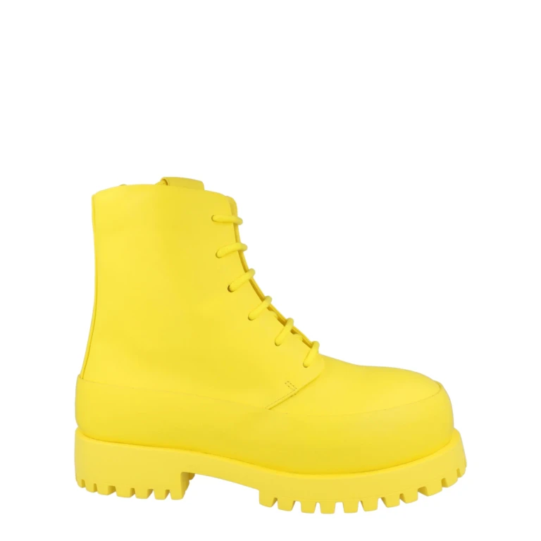Fede Leather Combat Boots