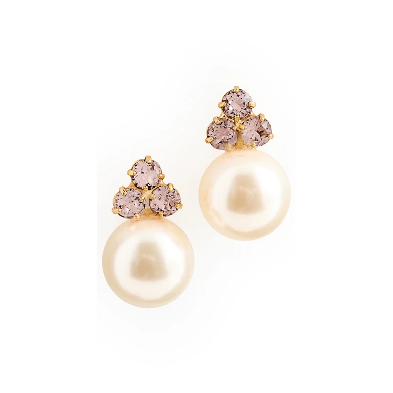 Belen Earrings Vintage Rose One Size