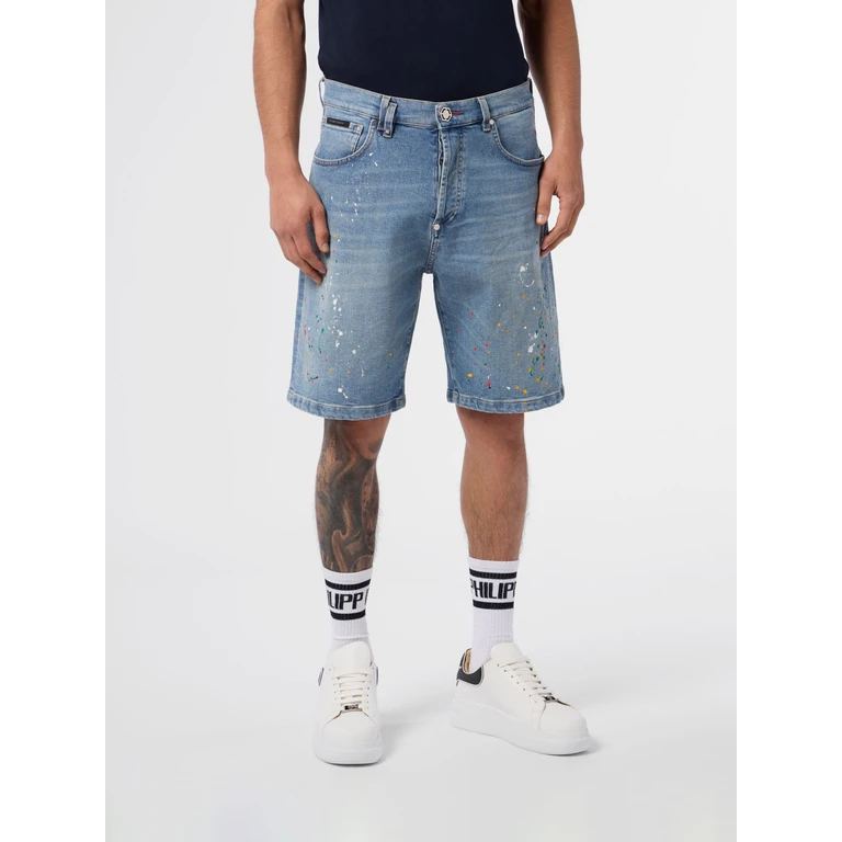 Shorts Men color Denim (SAFCMDT4300PDE004N07MY)