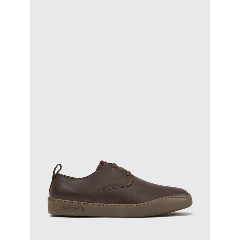 Peu Touring Slip-On Sneakers in Calf Leather with Elastic Laces (K100977-009PEUTOURING0)
