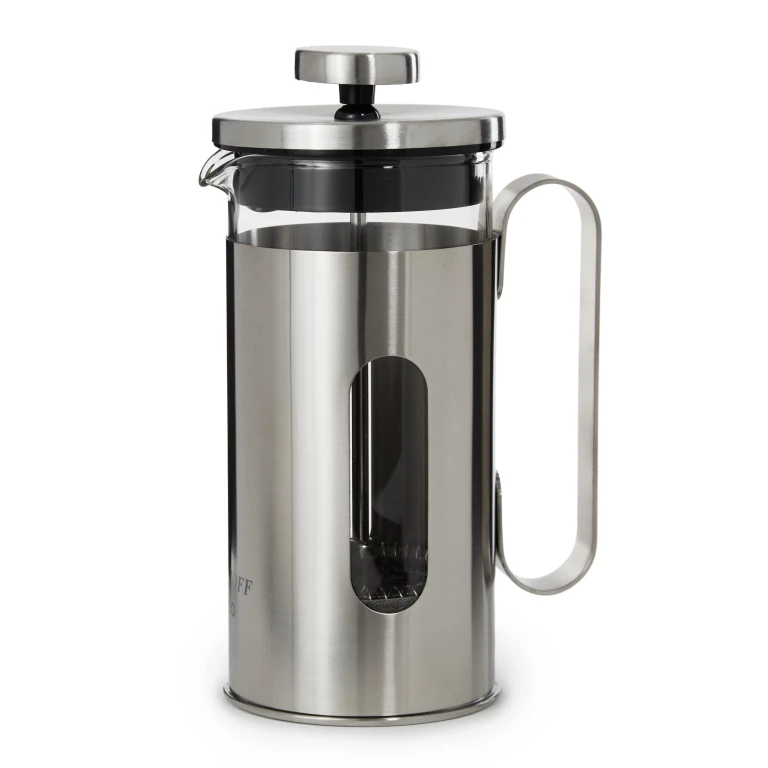 Leo Maestro Stainless Steel French Press, 12oz