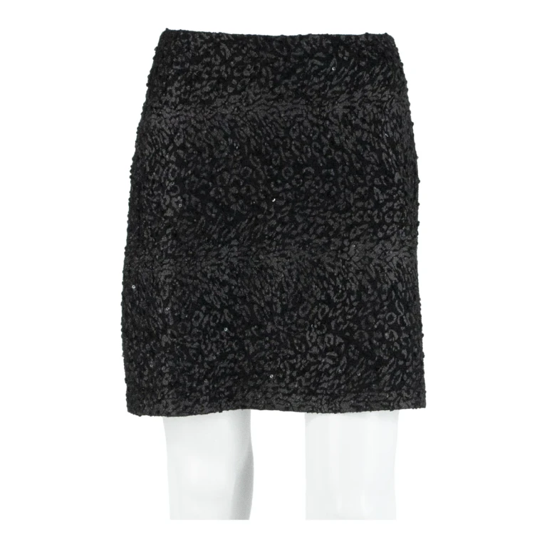 OASIS Lined Womens Mini Skirt Black Short S