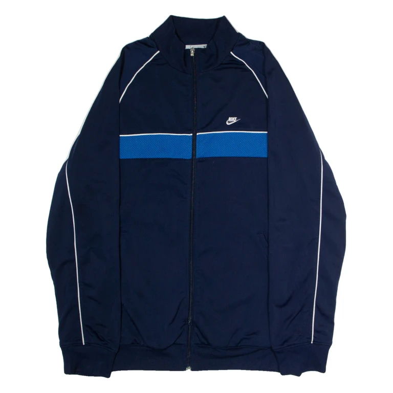 NIKE Mens Track Jacket Blue XL