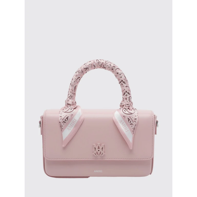 Mini Monogram Leather Handbag with Detachable Strap (AMBGTH1070PINK)