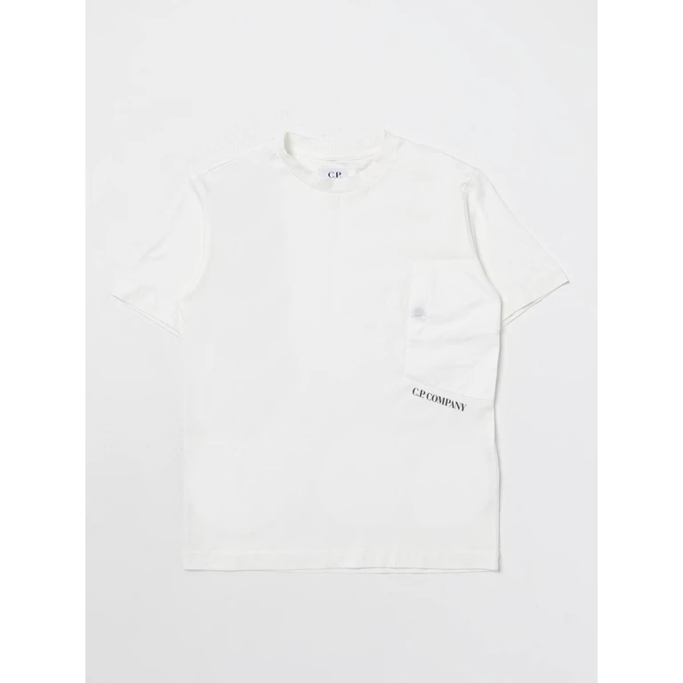 C. P. COMPANY T-Shirt Kids color White (CUM005LAC0210135)