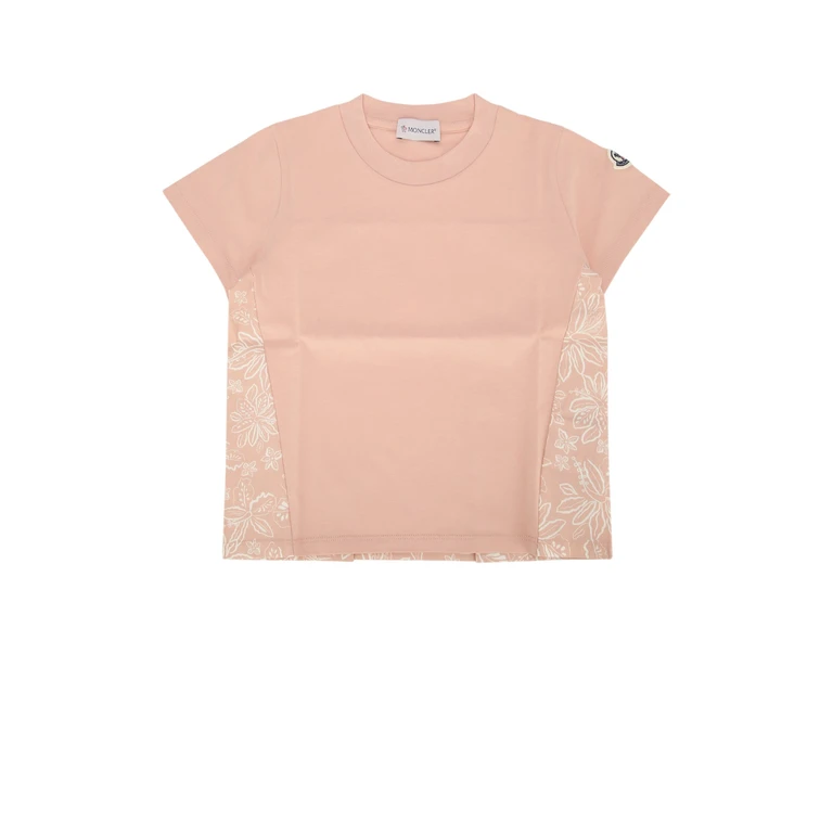 Moncler Jr Ss T-Shirt 516 Cotton