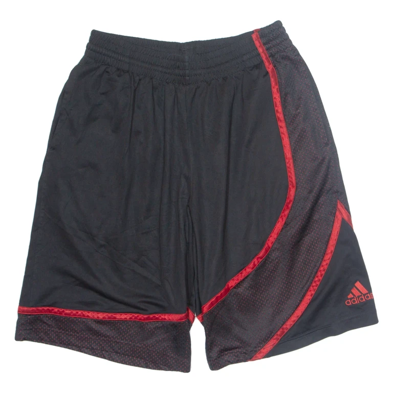 ADIDAS Mens Sports Shorts Black Relaxed M W30