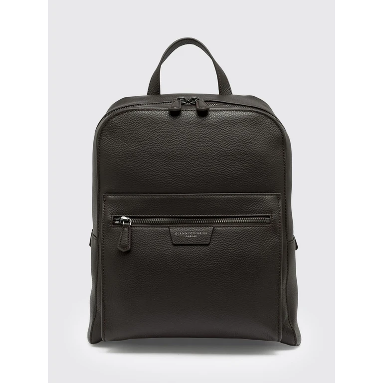 Backpack Men color Brown (ZNUB18270GRNCRV13792)